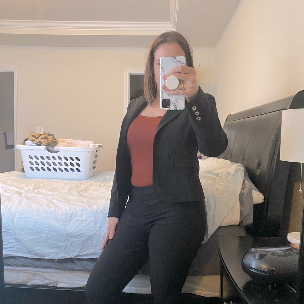 Black blazer size 4